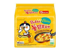 Samyang Buldak Cheese Hot Chicken Flavor Ramen (5 Pack)