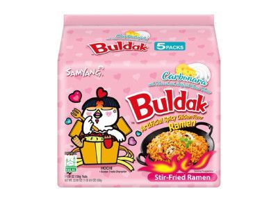 Samyang Buldak Carbonara Hot Chicken Flavor Ramen (5 Pack)