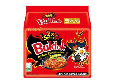 Samyang Buldak 2x Spicy Hot Chicken Flavor Ramen (5 Pack)